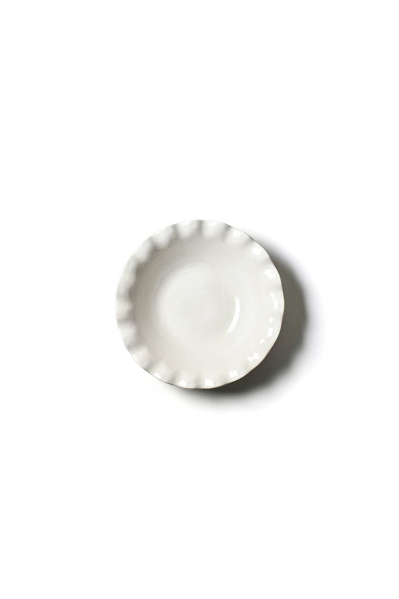Signature White 11in Ruffle Best Bowl, Alternate, color, White