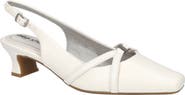 EASY STREET Ridley Kitten Heel Slingback Pump