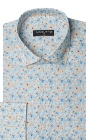 MASUTTO Ryan Print Button-Up Long Sleeve Shirt