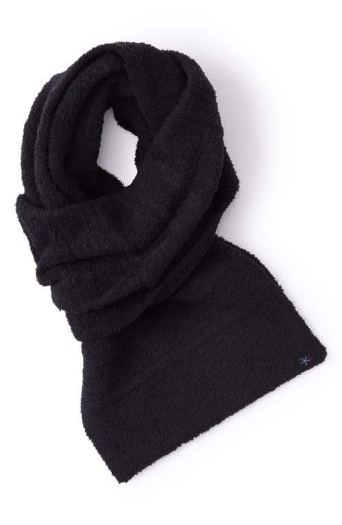 Barefoot Dreams Cozychic® Grid Scarf In Black