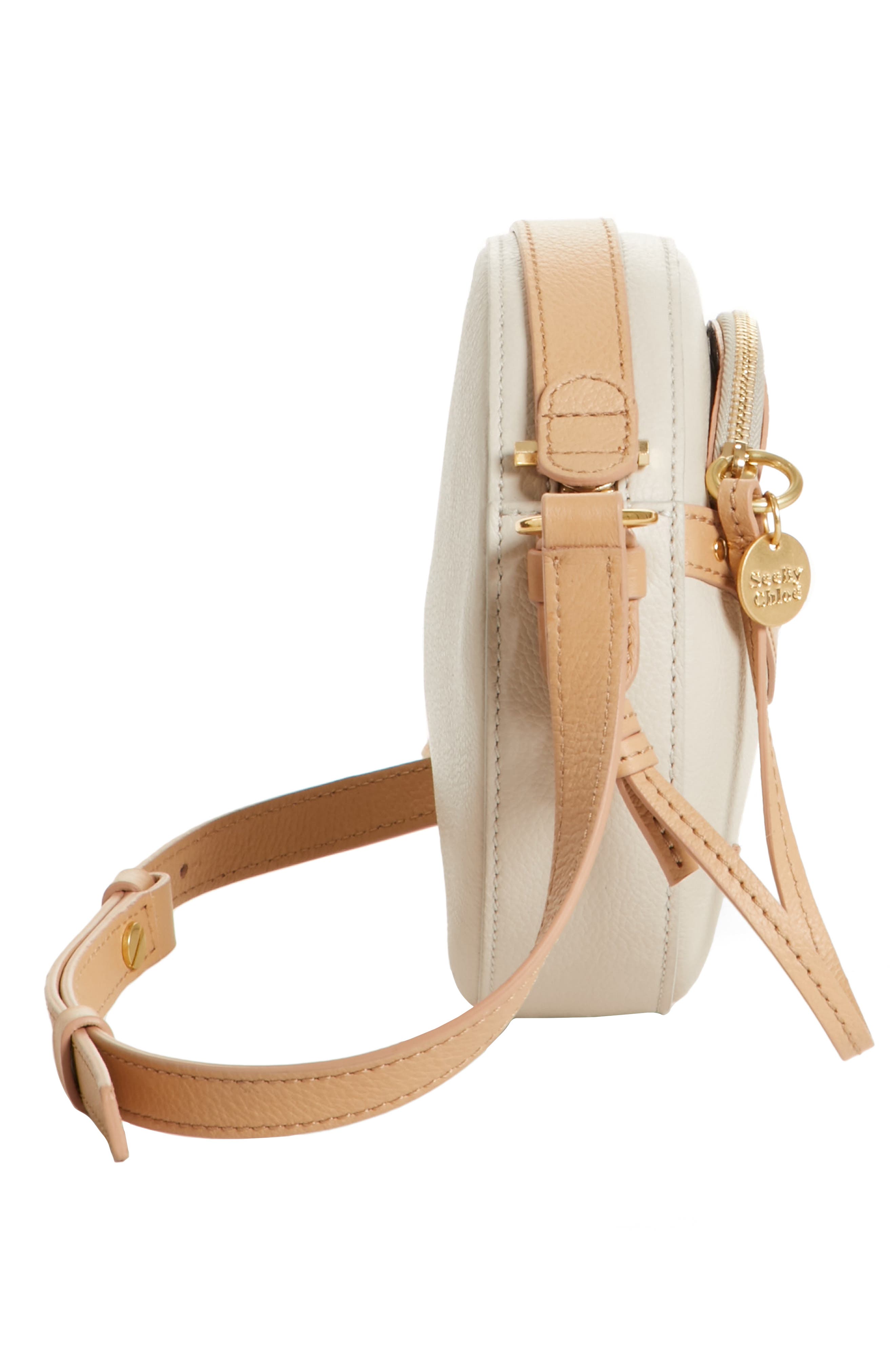 See by Chloé Rosy Mini Leather Crossbody Bag with Faux Snakeskin, Alternate, color, 