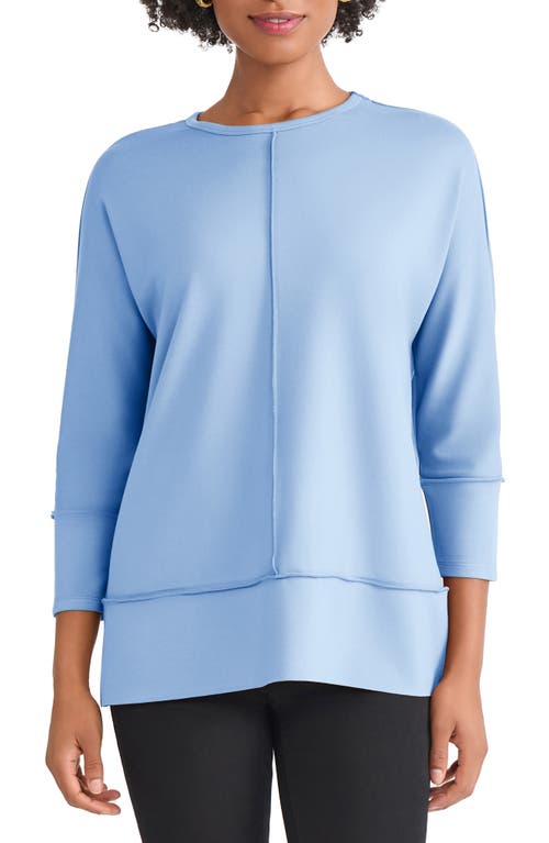 Jones New York Dolman Sleeve Top In Blue