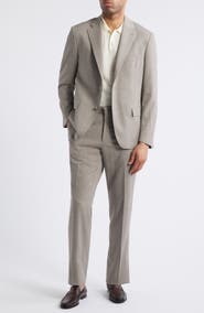 Vince Ives Regular Fit Stretch Wool Suit