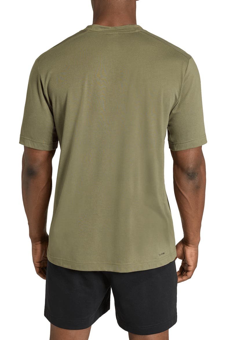 Climacool Training Tee, Alternate, color, OLIVE STRATA