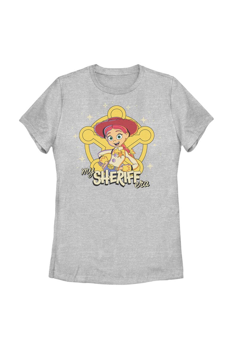 Women's Toy Story 5 In My Sheriff Era  Graphic T-Shirt, Main, color, Athletic Heather