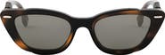 Fendi Interlace Cat Eye Sunglasses