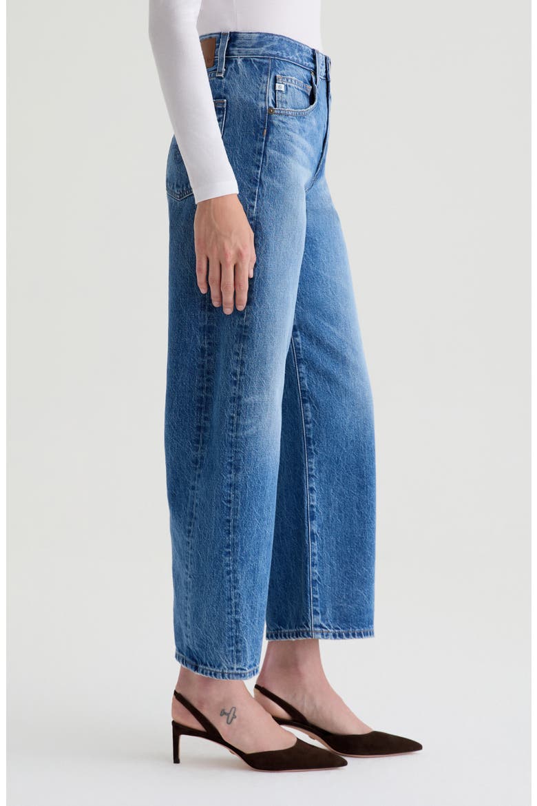 Hattie High Waist Barrel Leg Jeans, Alternate, color, CANDID