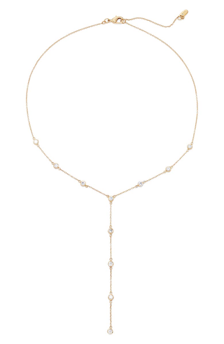 Dean Davidson Orsay Station Y-Necklace, Alternate, color, Clear Cz