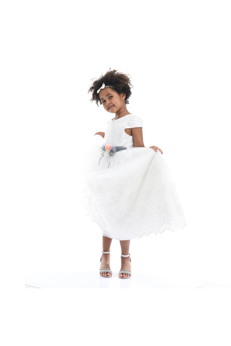 Beaumont Dress, Alternate, color, White
