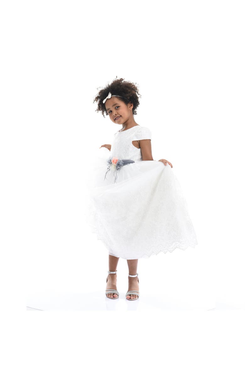 Tulleen Beaumont Dress, Alternate, color, White