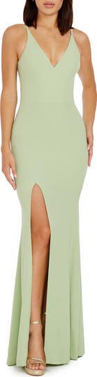open lace back dress Allegra 1920s Flapper Dress main image 1