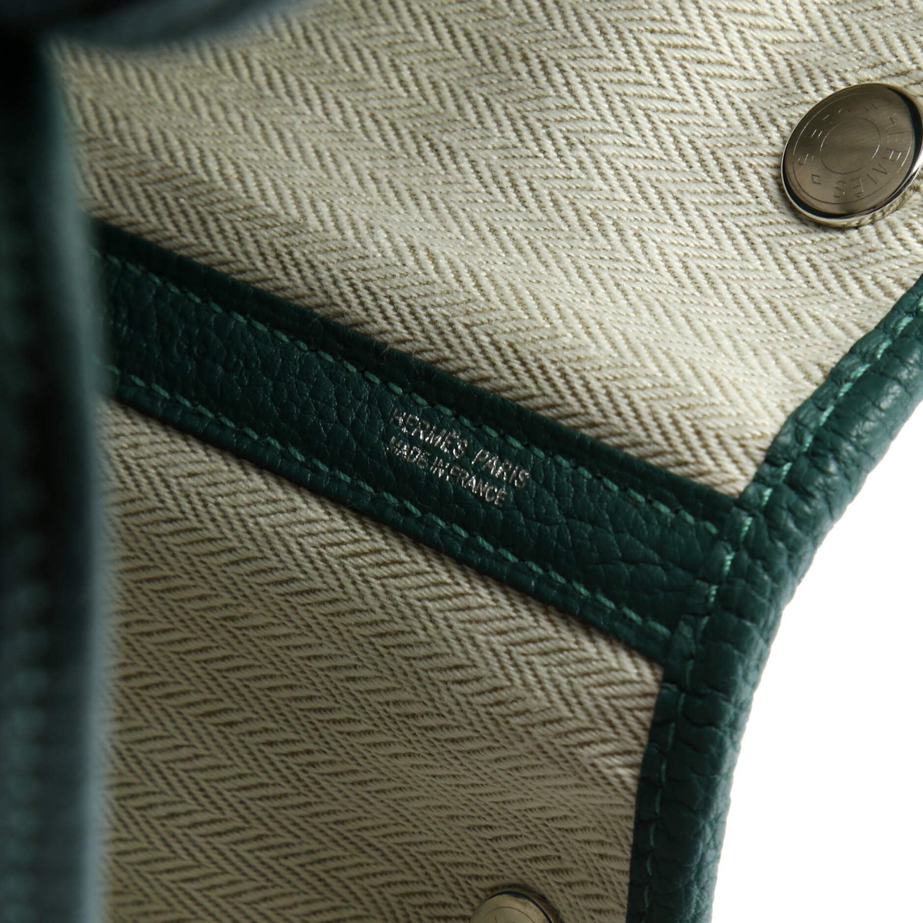 Pre-Owned Hermes Garden Party Tote Leather 36, Alternate, color, 