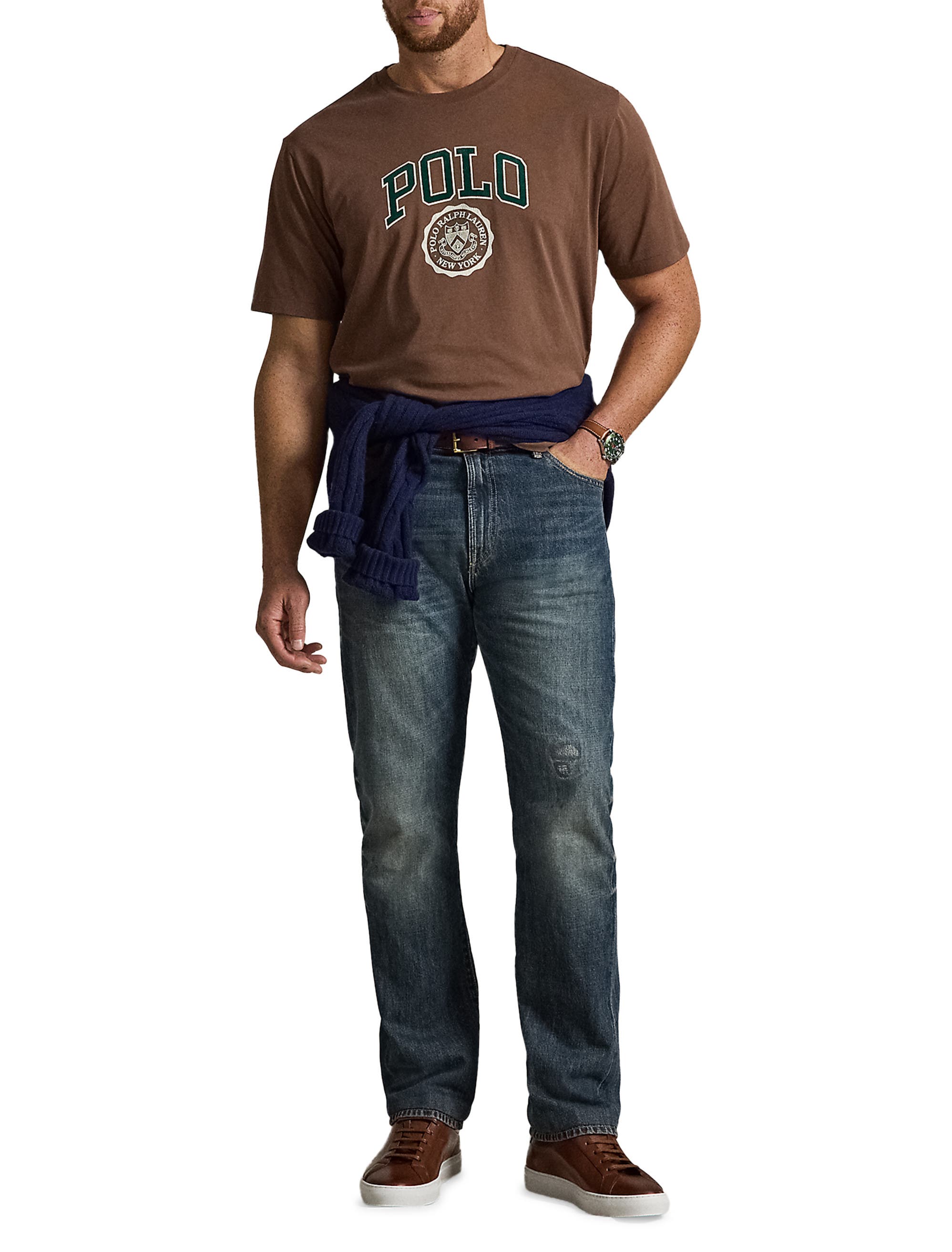 Polo Ralph Lauren Big & Tall Varsity Graphic T-shirt (Men) | Nordstrom