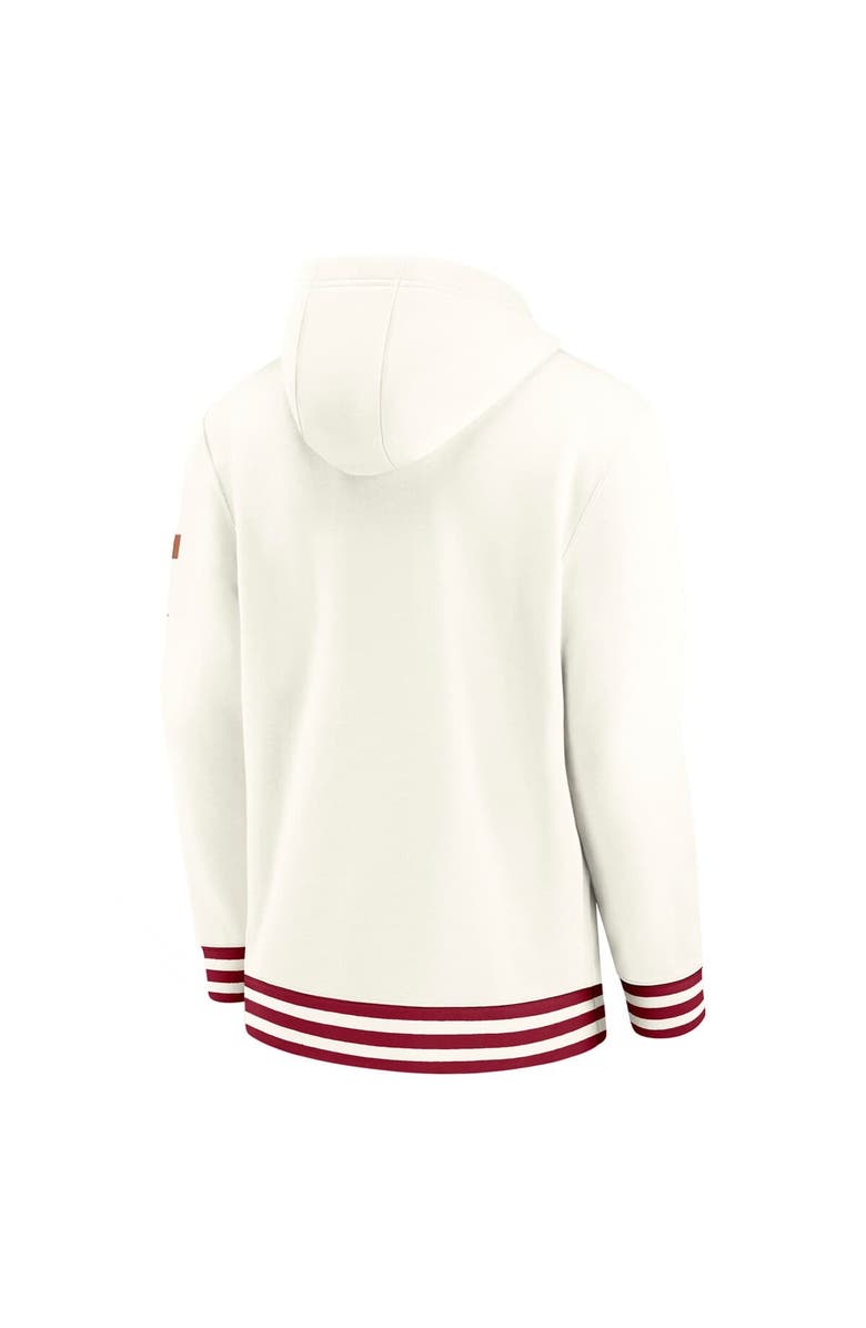 Nike Men's Nike Cream Alabama Crimson Tide Legacy Retro Pullover Hoodie, Alternate, color, Cream