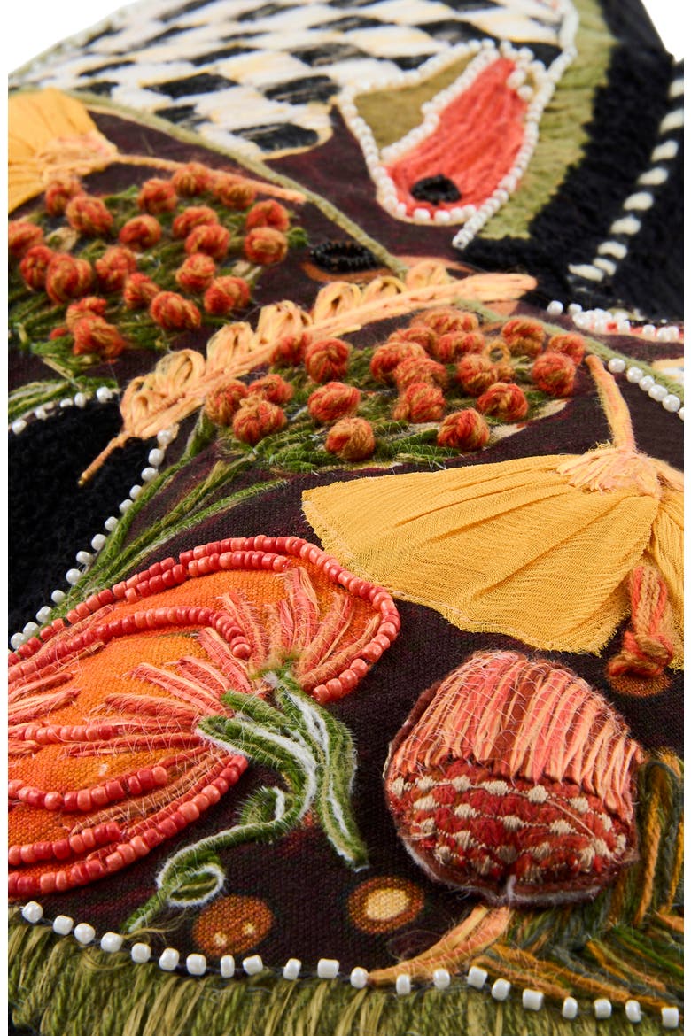 Harvest Moth Shaped Pillow, Alternate, color, ORANGE