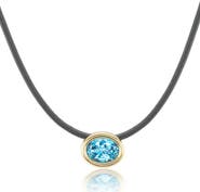 Beck Blue Topaz Scuba Choker
