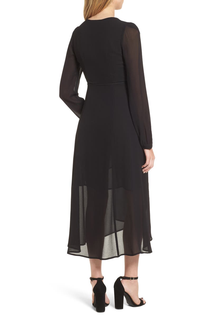 ASTR the Label Nikki Wrap Dress, Alternate, color,