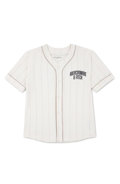 Kids' Baseball Piping Button-Up Shirt (Little Kid & Big Kid)