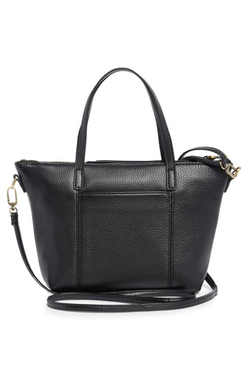Hobo Kingston Mini Leather Satchel In Black