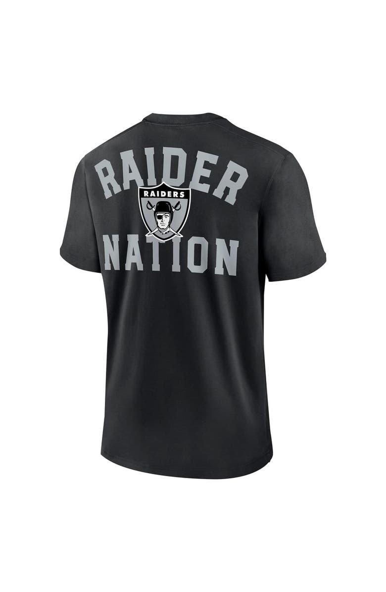 Nike Men's Nike Black Las Vegas Raiders Rewind Slogan T-Shirt, Alternate, color, Black