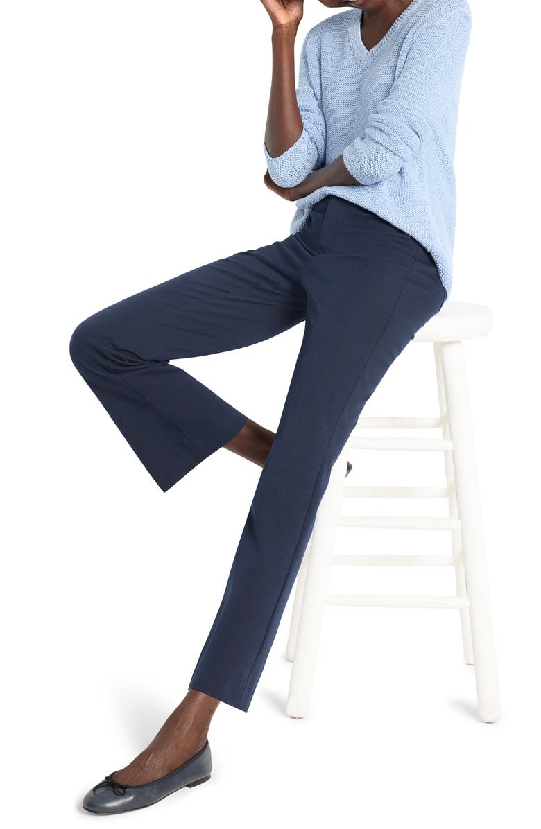 NIC+ZOE Crimpy V-Neck Sweater, Alternate, color, Powder Blue