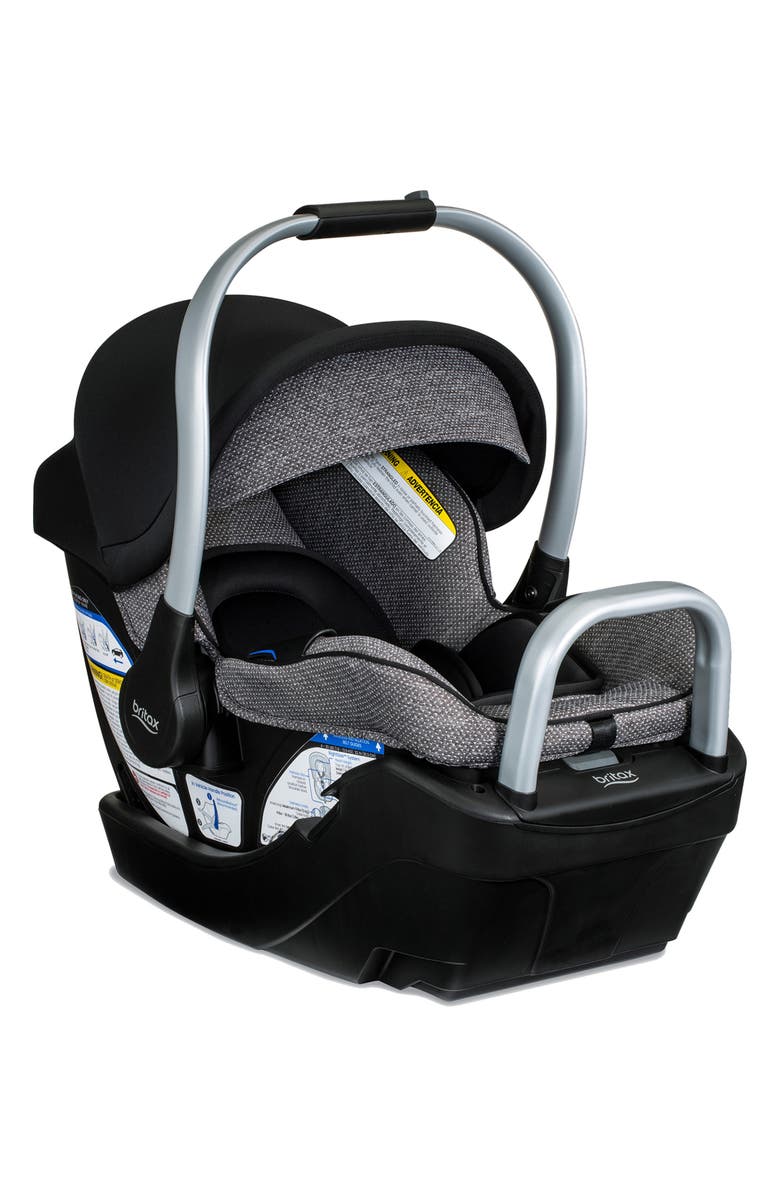 Britax Willow<sup>®</sup> SC Infant Car Seat with Alpine<sup>®</sup> Base, Main, color, Pindot Onyx