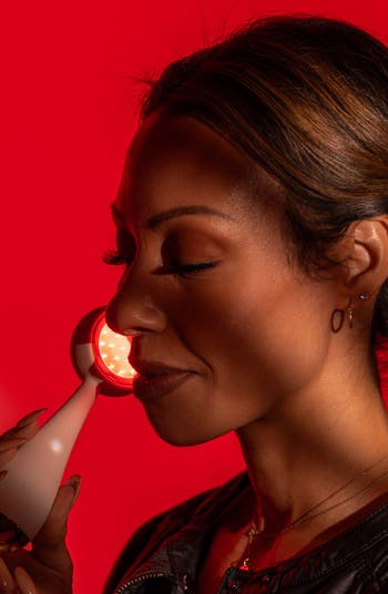 Clean Redvolution Red LED Light Therapy & Facial Cleansing Device