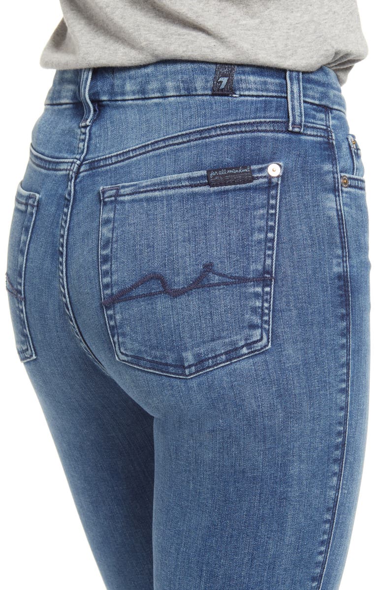 7 For All Mankind Kimmie Straight Leg Ankle Jeans, Alternate, color, 