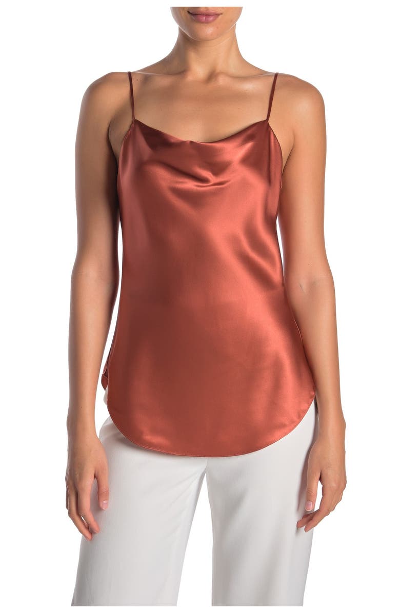 Cinq à Sept Marta Silk Camisole, Main, color, 