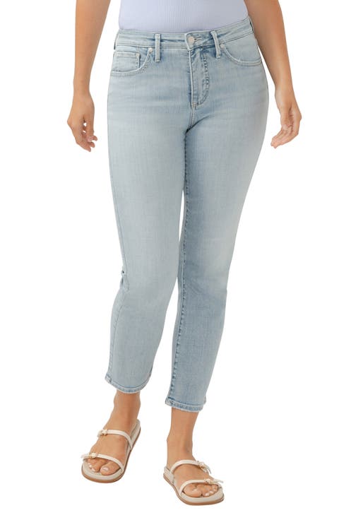 Isbister High Waist Ankle Straight Leg Jeans