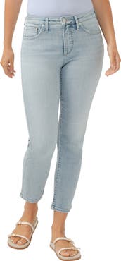 Silver Jeans Co. Isbister High Waist Ankle Straight Leg Jeans
