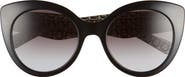 FERRAGAMO Classic 54mm Gradient Cat Eye Sunglasses