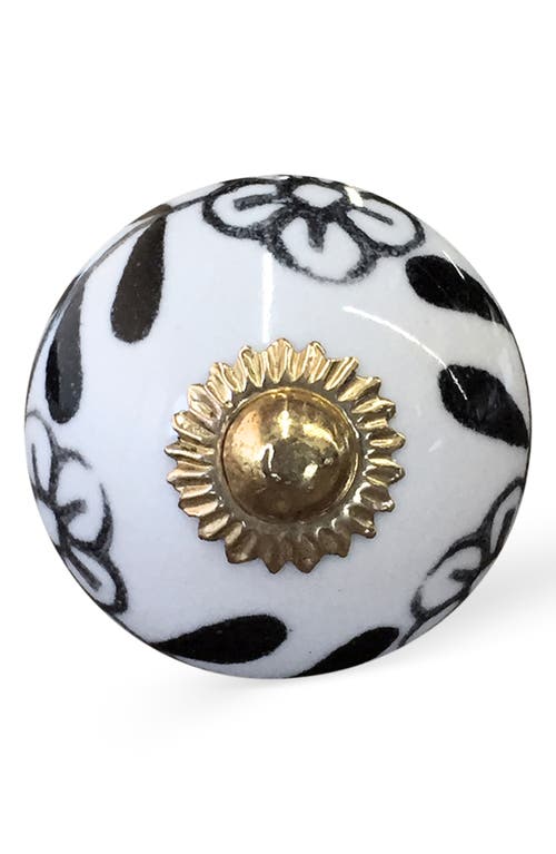 Kinetic 12-pack Knobs In White Black Gold