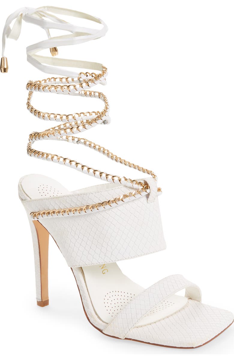 AZALEA WANG Taska Ankle Strap Sandal, Main, color,