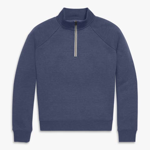 Adult Cozy Fleece Quarter-Zip Sweatshirt (Women'sFit)