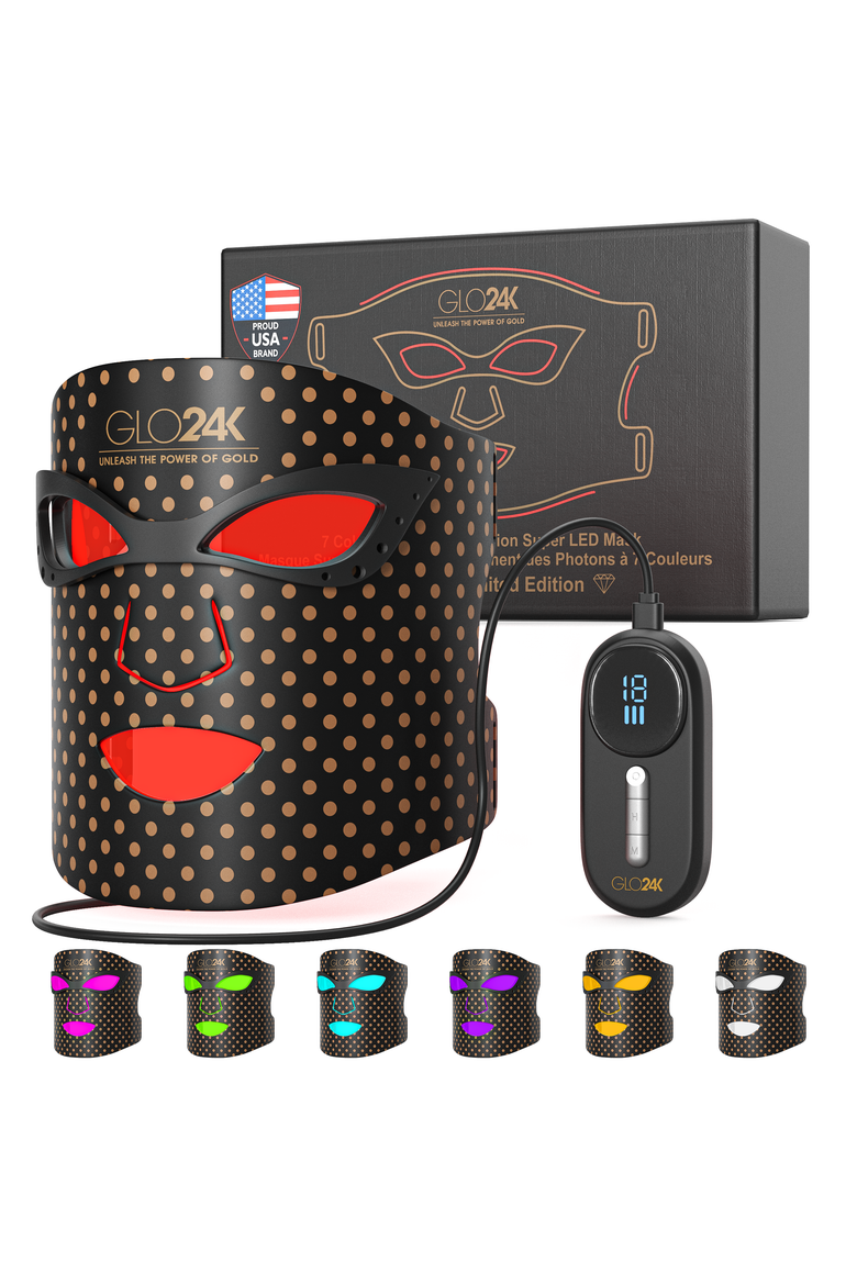 7 Color LED Photon Rejuvenation Super Mask, Main, color, NA