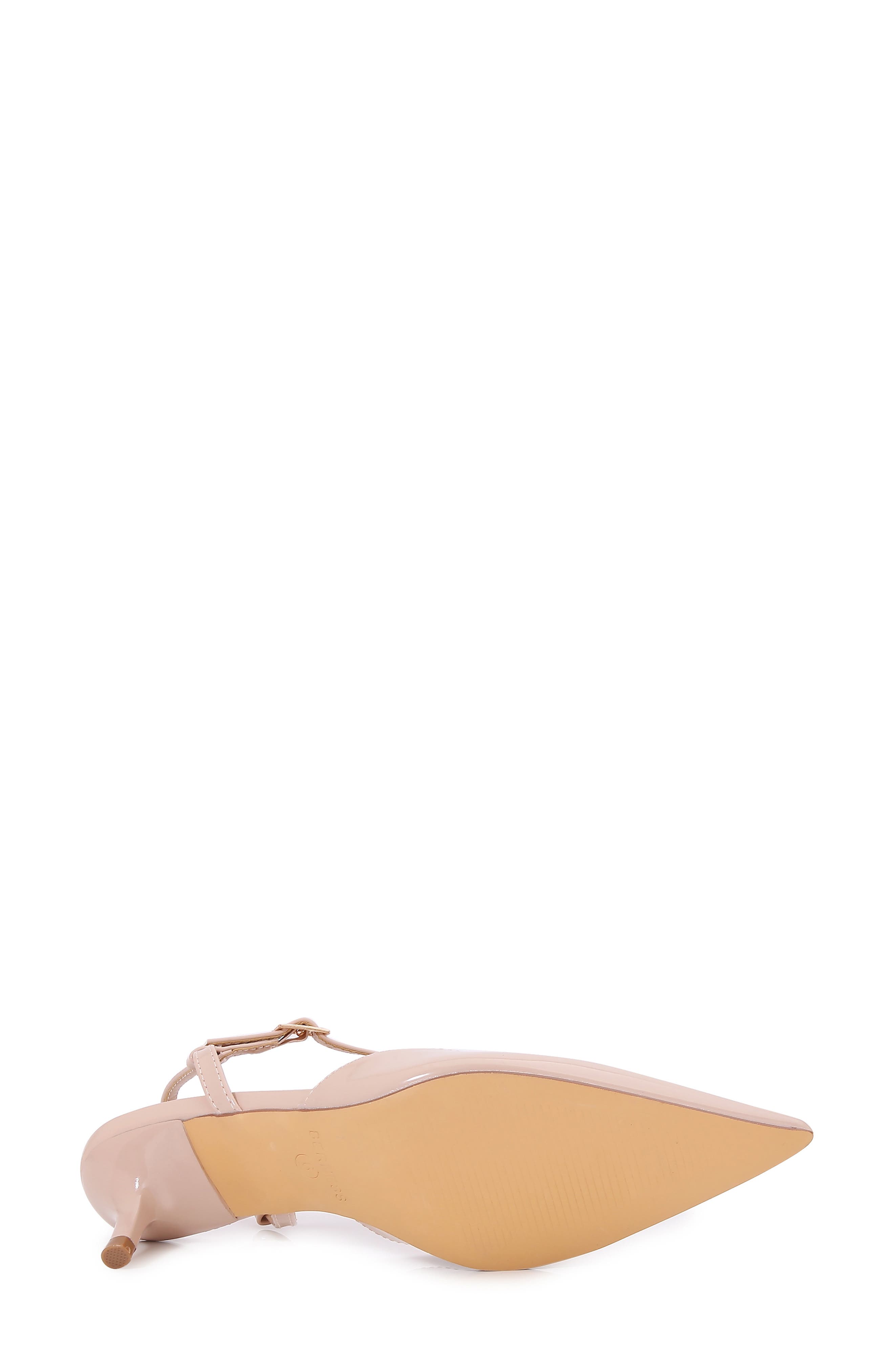 T-Strap Kitten Heel Pump, Alternate, color, BEIGE