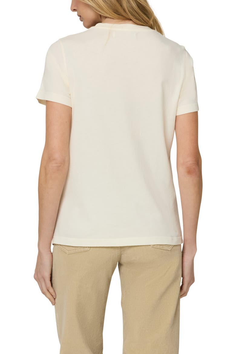 The Organic Cotton Crew Tee, Alternate, color, Cream