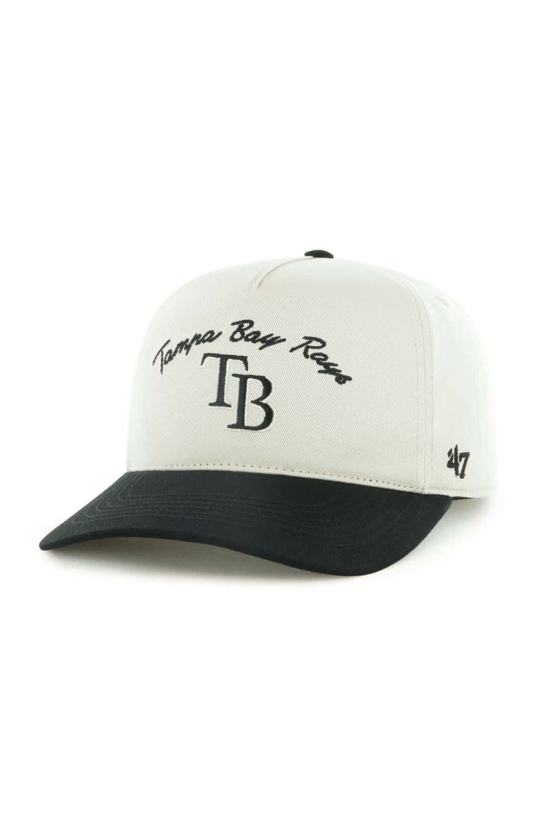 '47 Men's '47 Cream Tampa Bay Rays Stable Hitch Adjustable Hat, Main, color, 