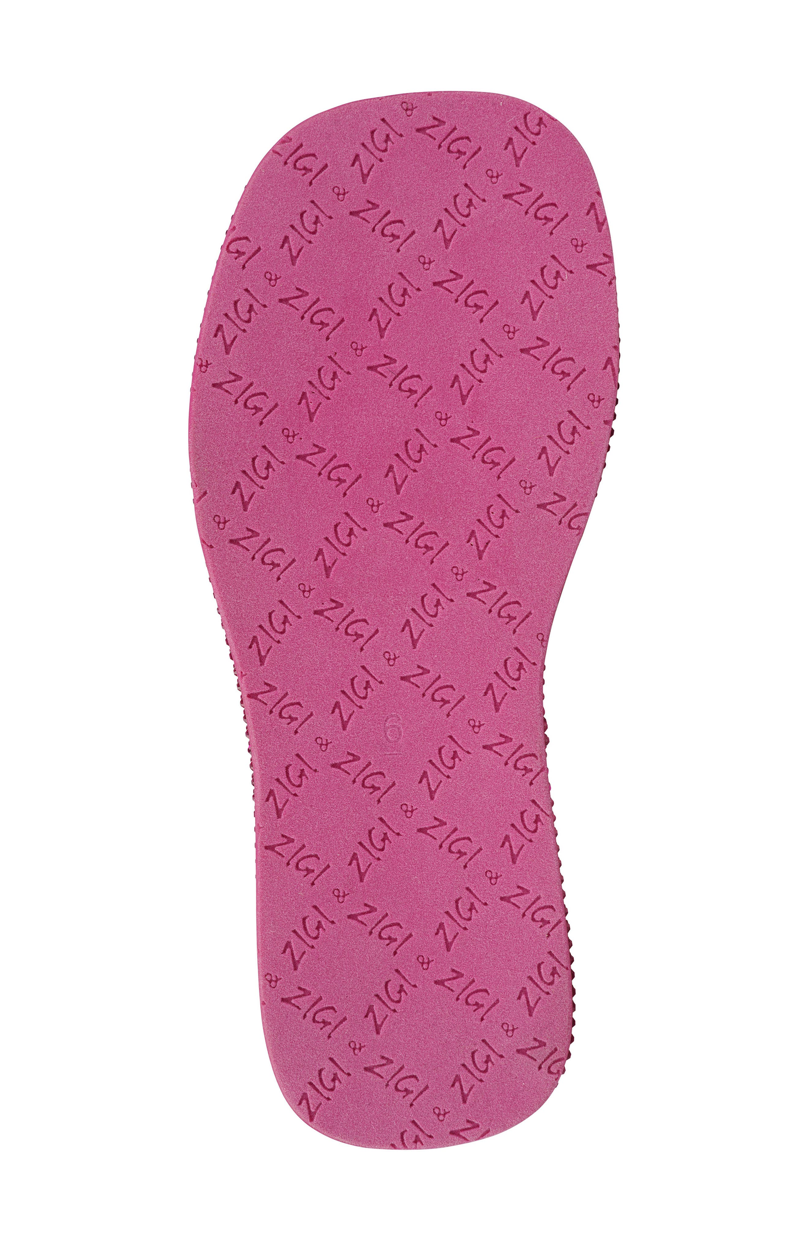 ZIGI Rosmery Platform Flip Flop, Alternate, color, Fuschia Suede