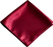 SILKSILKY Pure Silk Solid Color Square Scarf