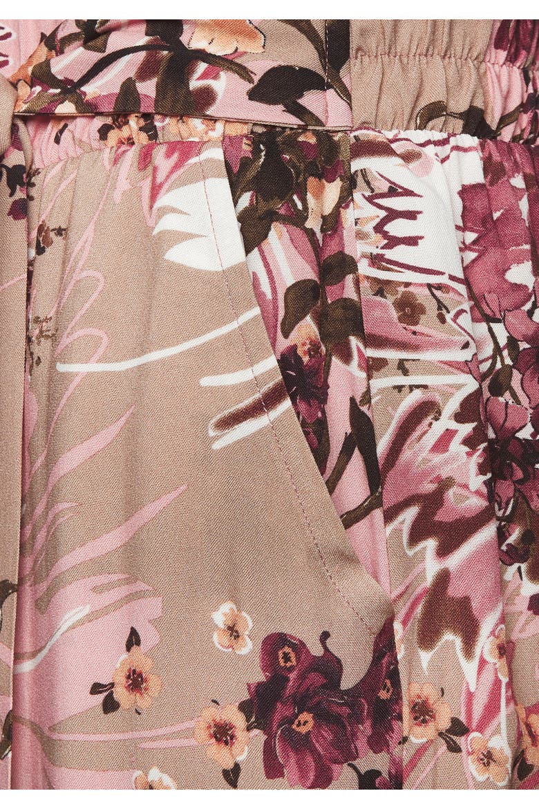 Patterned Pants, Alternate, color, Taupe Berry