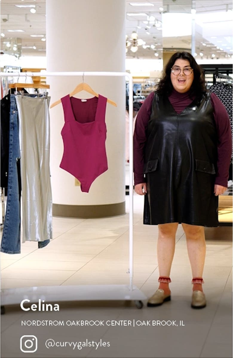 Intimately FP She's So Sleek Thong Bodysuit, sales video thumbnail