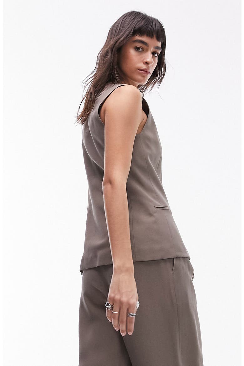 Oversize Vest, Alternate, color, MINK