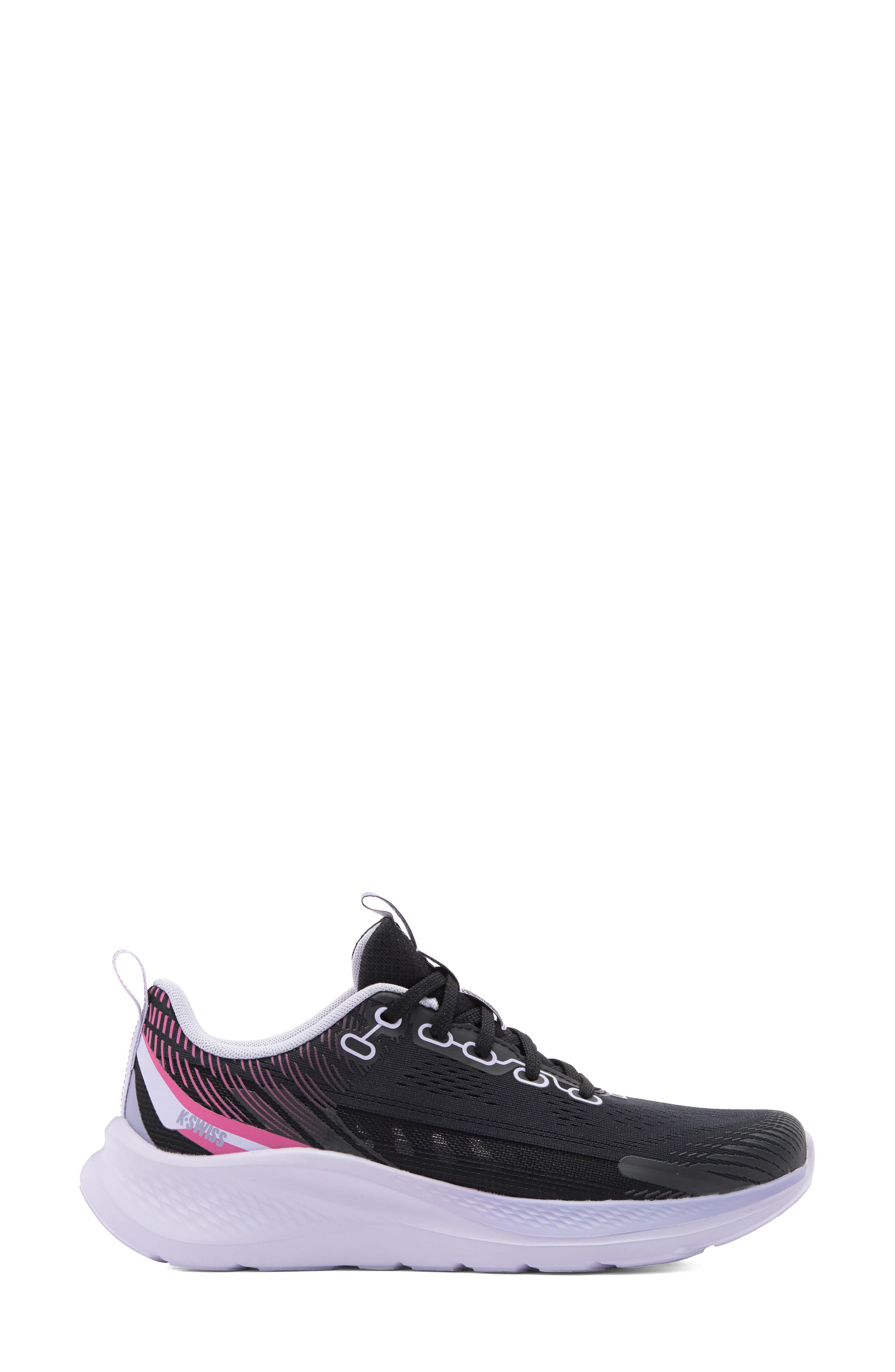 K-Swiss Proto Trainer Sneaker, Alternate, color, Black/ Lilac/ Raspberry