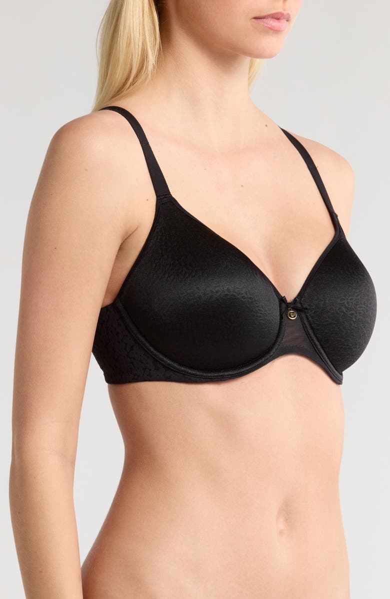 Chantelle Lingerie Norah Comfort Spacer T-Shirt Bra, Alternate, color, Black