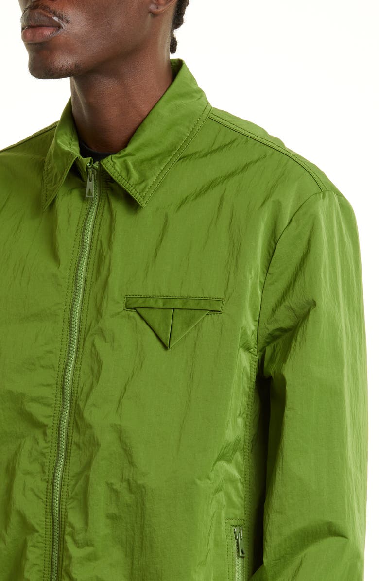 Bottega Veneta Triangle Pocket Technical Nylon Jacket, Alternate, color, 