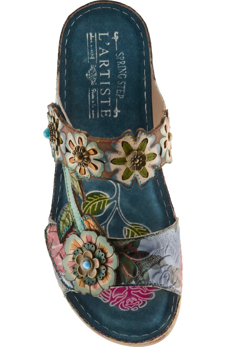 L'Artiste by Spring Step Feels Great Sandal, Alternate, color, Blue Multi