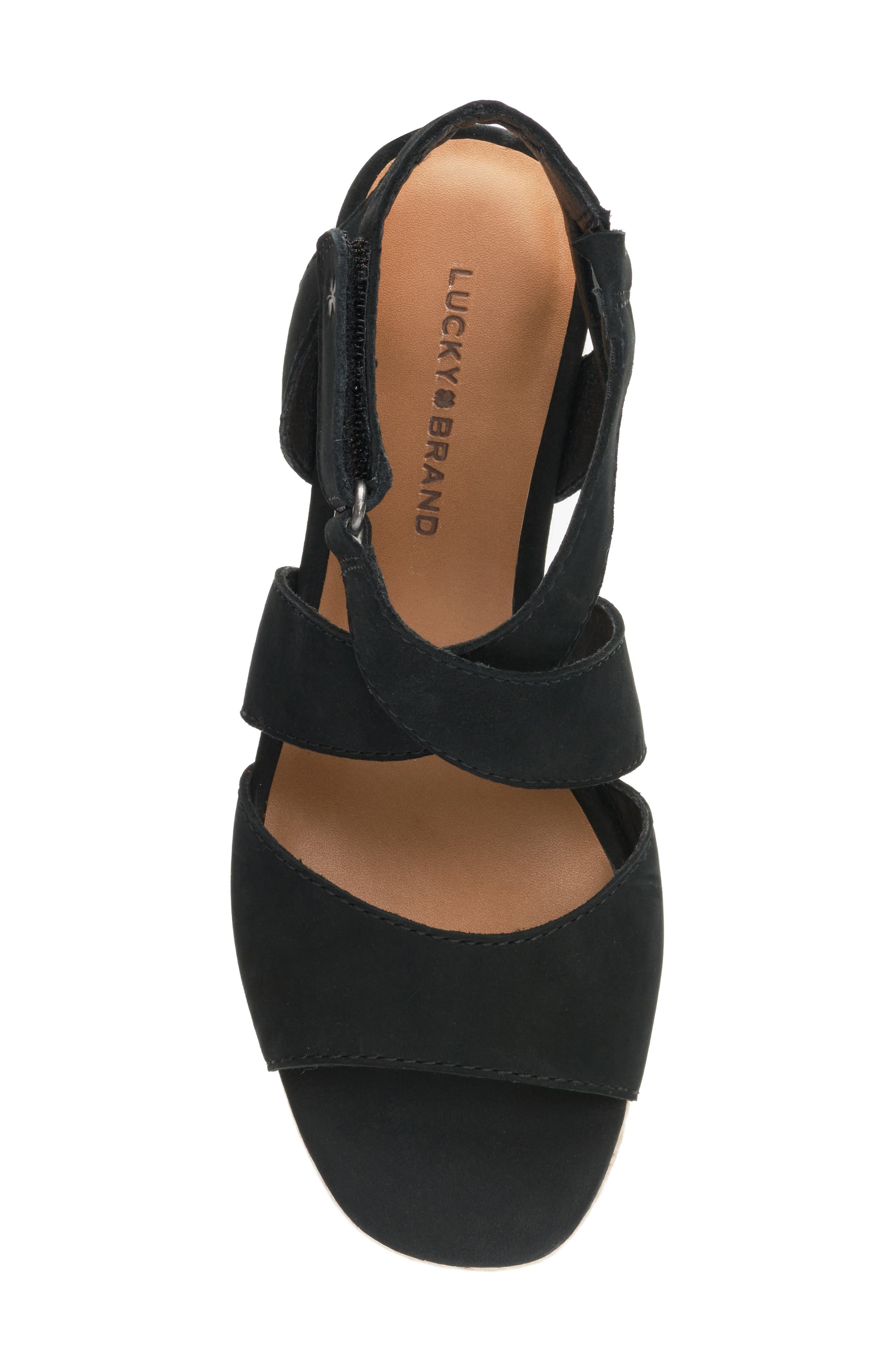 Lucky Brand Mendona Espadrille Wedge Sandal, Alternate, color, 