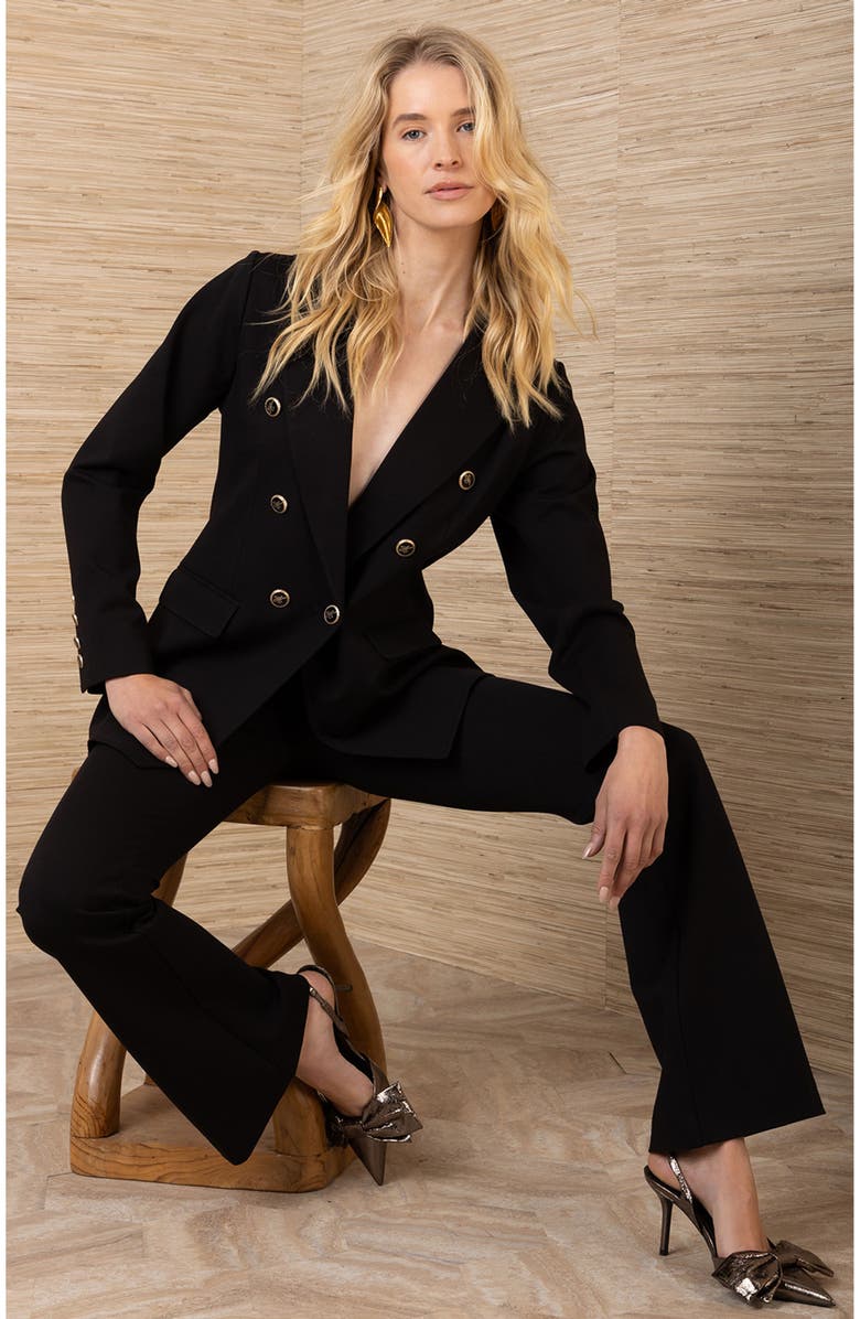 Hale Bob Taytum Stretch Jacket, Alternate, color, Black